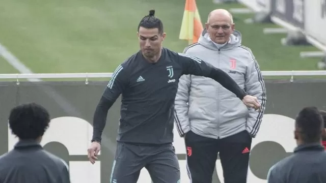 Cristiano Ronaldo regresó de Portugal tras visitar a su madre. | Foto: La Gazzetta dello Sport