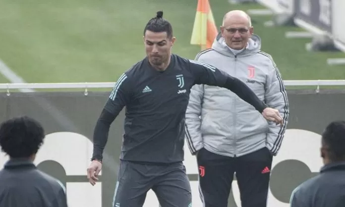 Cristiano Ronaldo Volvió A Entrenar Con Juventus Tras Visitar A Su