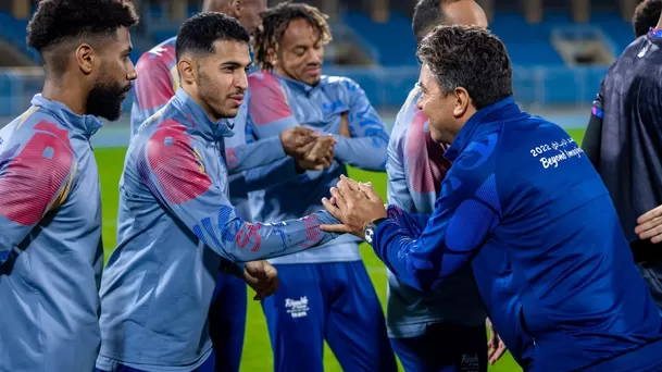 El peruano André Carrillo se encuentra entrenando / Foto: Twitter