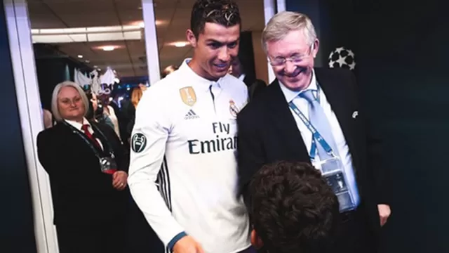 Cristiano Ronaldo y el emotivo encuentro con Alex Ferguson