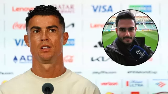 Cristiano Ronaldo discutió con un periodista previo al duelo con España. Foto: Reuters / Video: @liberta___depre