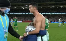 Cristiano Ronaldo y un gran gesto en Irlanda: Le cumplió el sueño a una niña - Noticias de cristiano-ronaldo