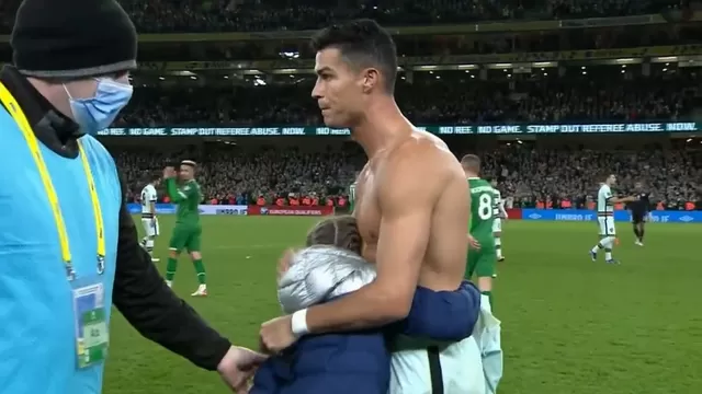 Cristiano Ronaldo y un gran gesto en Irlanda: Le cumplió el sueño a una niña