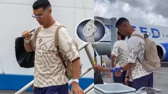 ¿Cuál es el millonario valor de los accesorios que le hicieron despojarse a Cristiano Ronaldo en el aeropuerto?