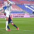 Cristiano Ronaldo y su brutal planchazo en el rostro del arquero rival que solo se castigó con amarilla