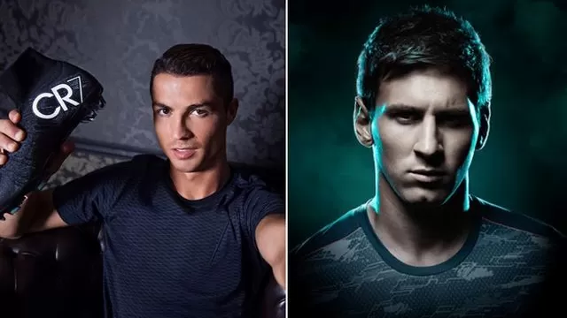 Fotos: Facebook Cristiano Ronaldo y Lionel Messi