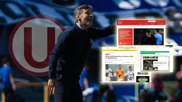 Fabián Bustos a Universitario: La crítica de la prensa colombiana tras eliminación de Millonarios. | Foto: Fuente: X | Medio: @MillosFCoficial
