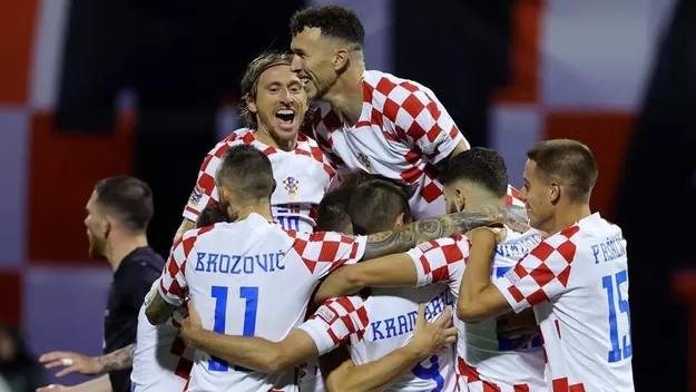 Croacia superó 2-1 a Dinamarca y se acerca al 'Final Four' de la Nations League