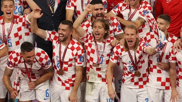 Croacia salió victoriosos del Estadio Internacional Khalifa. | Foto: AFP/Video: Latina-DSports