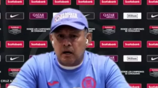 Cruz Azul: Juan Reynos sueña con llegar a la final de la Concachampions 