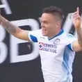 Cruz Azul vs. León: Jonathan Rodríguez marcó el 1-0 para la &#39;Máquina Cementera&#39;