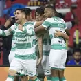 Cruz Azul vs. Santos Laguna: Diego Valdés marcó el 1-0 para los &#39;Laguneros&#39;