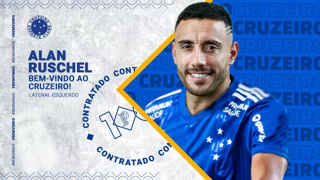 Cruzeiro anunció el fichaje de Alan Ruschel, superviviente del Chapecoense