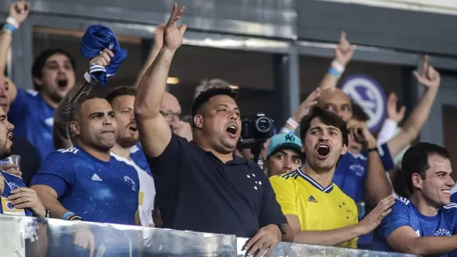 Cruzeiro volvió a la primera división de Brasil de la mano de Ronaldo