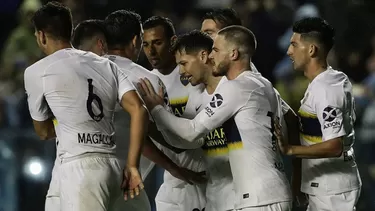 En el duelo de ida, Boca lo gan&amp;oacute; 2-0. | Foto: EFE