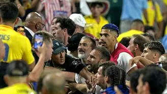 Conmebol podría sancionar a AUF por pelea tras eliminación / Foto: AFP / Video: América Deportes