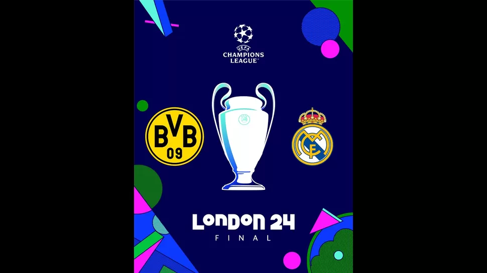 Real Madrid vs. Borussia Dortmund por la final de la Champions League 2023-2024. | Foto: Champions League.