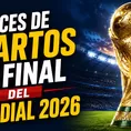 Llaves de cuartos de final del Mundial 2026: partidos; fechas, horarios y cuadro Llaves de cuartos de final del Mundial 2026: partidos; fechas, horarios y cuadro