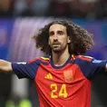 Cucurella aprovechó un rebote y anotó 4-0 de España vs Arabia Saudita