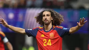Cucurella aprovechó un rebote y anotó 4-0 de España vs Arabia Saudita