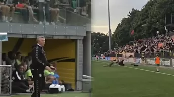 La curiosa protesta de unos hinchas en el fútbol de Lituania