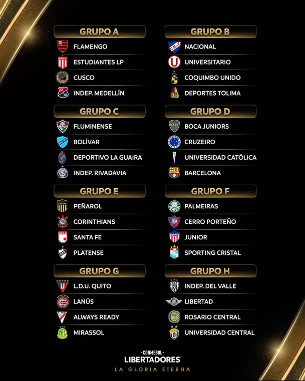 Cusco FC integrará el Grupo A de la Copa Libertadores / X