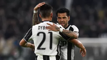 Alves lleg&amp;oacute; a Juventus en junio del 2016.