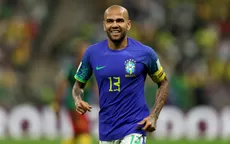 Dani Alves se convirtió en el futbolista más veterano de Brasil en la historia del los Mundiales - Noticias de marc cucurella
