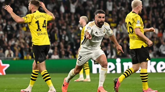 Dani Carvajal anota finalmente y abre el marcador para el Real Madrid / Foto: AFP / Video: ESPN