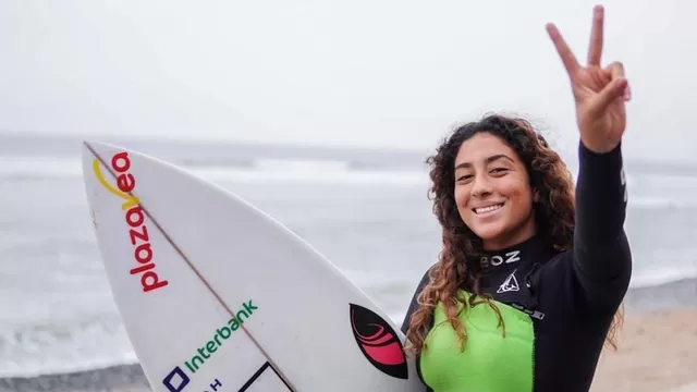 Daniella Rosas quedó cuarta en el ISA World Surfing Games 2021