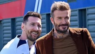 David Beckham se pronunció sobre la llegada de Messi. 