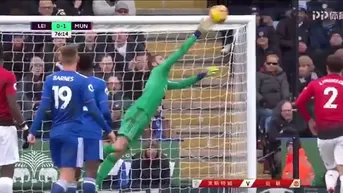 David de Gea y la impresionante salvada para el triunfo del Manchester United