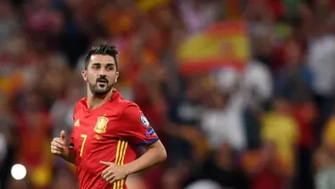 David Villa abandonó la concentración de España por lesión