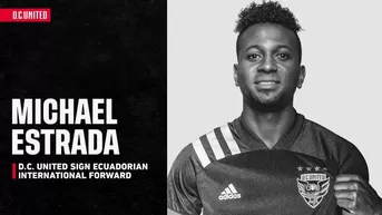 DC United de Edison Flores se refuerza con el ecuatoriano Michael Estrada