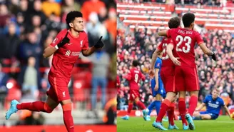 Con el debut de Luis Díaz, Liverpool venció 3-1 al Cardiff por la FA Cup 