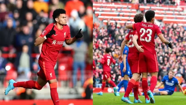 Con el debut de Luis Díaz, Liverpool venció 3-1 al Cardiff por la FA Cup