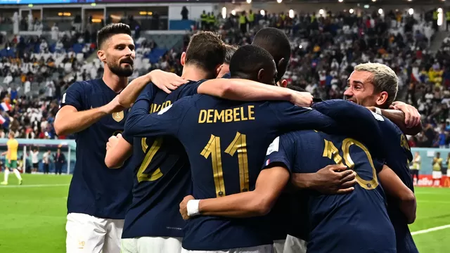 Francia 4-1 Australia: El campeón del mundo ganó, gustó y goleó