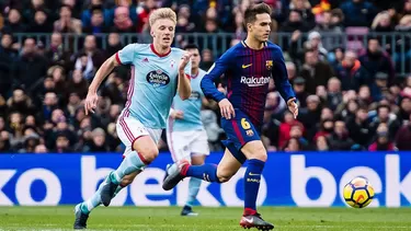 Denis Su&amp;aacute;rez firmar&amp;aacute; hasta el 2021. | Foto: AFP