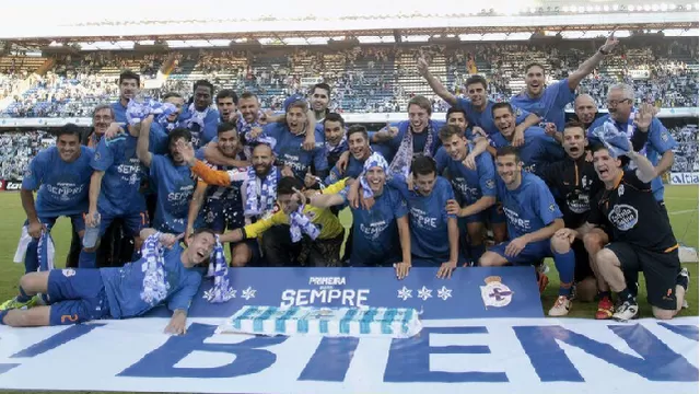 Deportivo La Coruña vuelve a la Liga BBVA