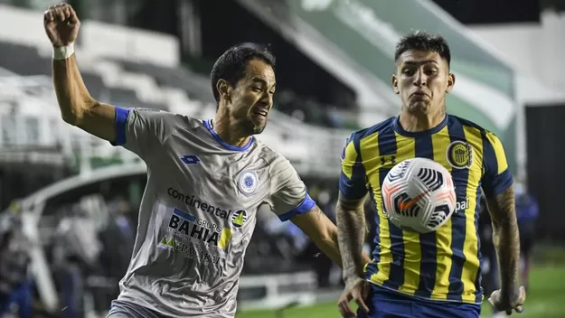 Deportivo Táchira y Rosario Central empataron 2-2 en la ida de los octavos de la Sudamericana