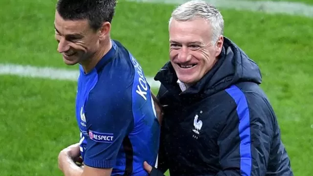 Didier Deschamps, entrenador de la selecci&oacute;n francesa.