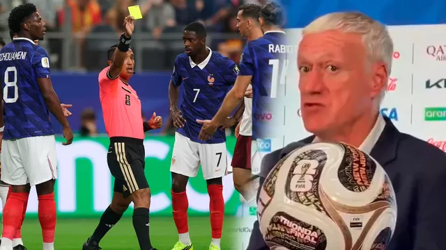 Deschamps apuntó contra jugadores de Francia y el árbitro / Foto: Getty