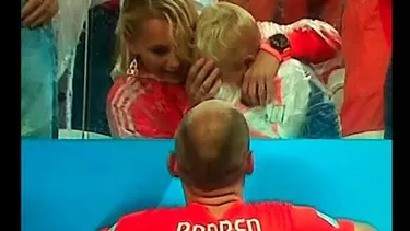 El desgarrador llanto del hijo de Arjen Robben que impacta al mundo