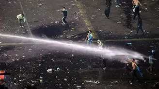 Detenidos, pedradas y saqueos en el Obelisco tras final del Mundial