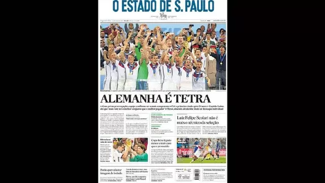 Diarios brasileños se burlaron de Argentina en sus portadas-foto-7