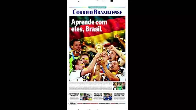 Diarios brasileños se burlaron de Argentina en sus portadas-foto-10