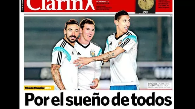 Diarios internacionales dedican sus portadas a la finalísima del Mundial-foto-3