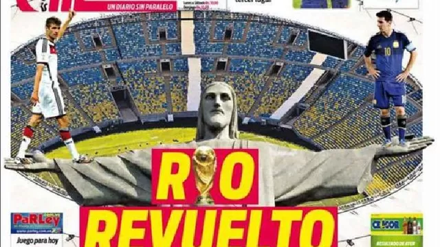 Diarios internacionales dedican sus portadas a la finalísima del Mundial-foto-7