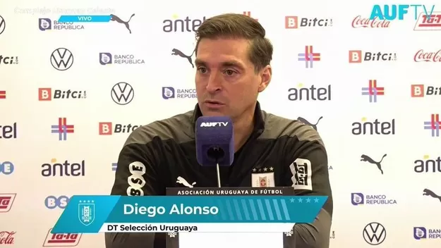 Diego Alonso, DT de Uruguay: Queremos ser campeones del mundo
