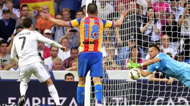 Diego Alves y su táctica para atajarle penal a Cristiano Ronaldo